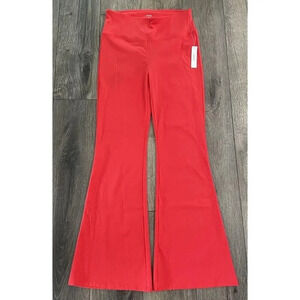 NWT Ododos Flare Leggings Red Size Extra Large XL New